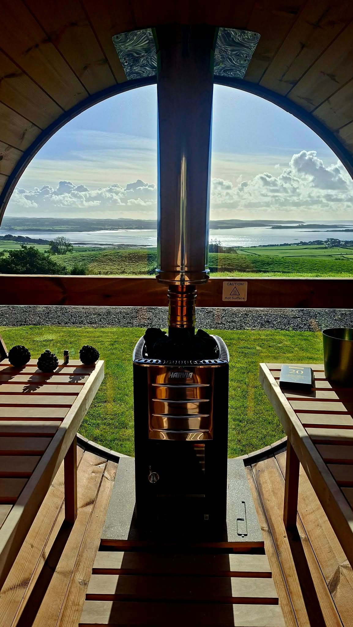 Coastal Retreat with Private Sauna and Spectacular Seaviews in Castle Douglas, Dumfries and Galloway — photo 13