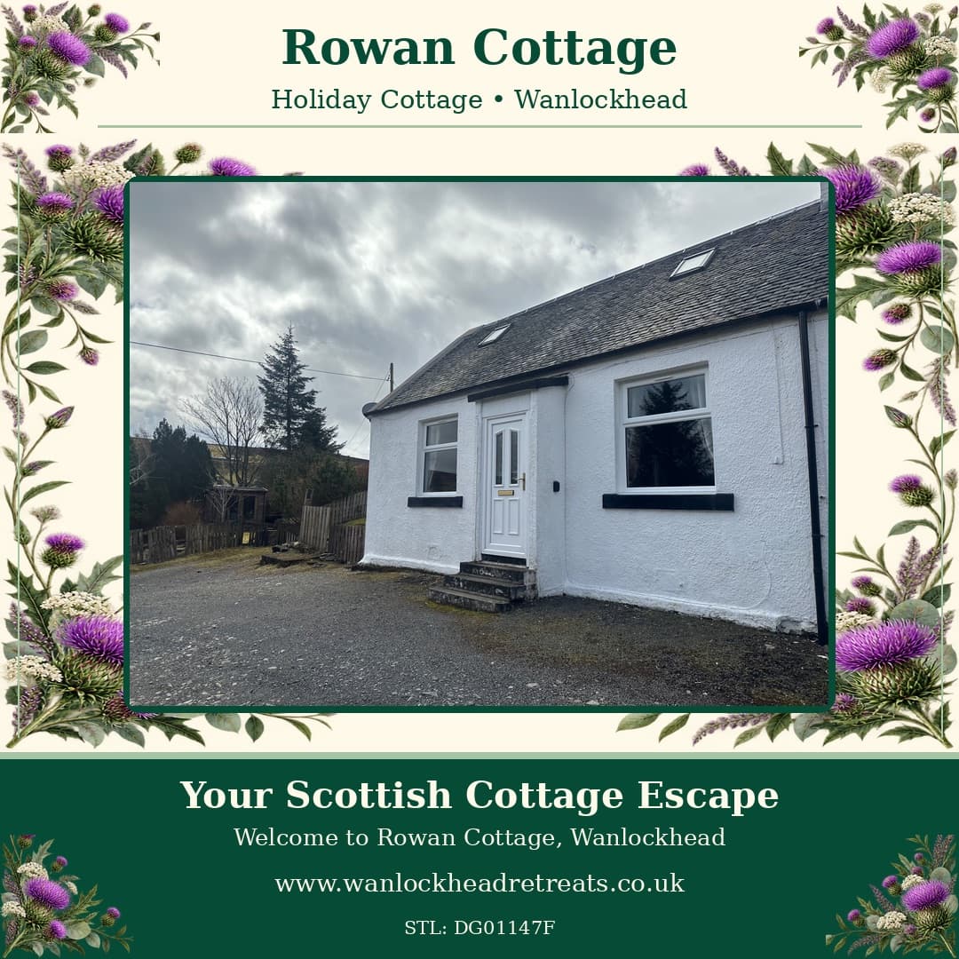 Rowan Cottage – Dog-Friendly Stay in Scotland’s Highest Village., self-catering accommodation in Wanlockhead, Dumfries and Galloway