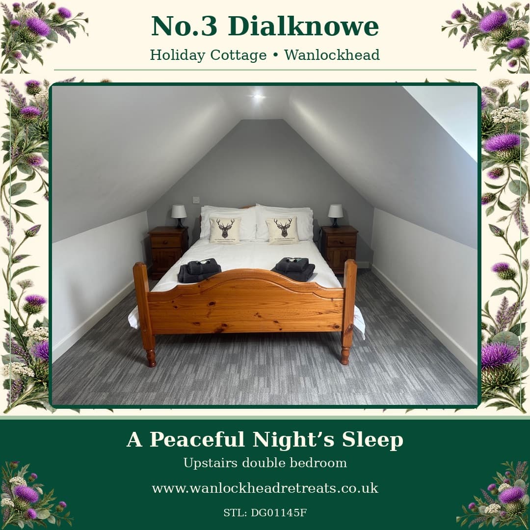 No.3 Dialknowe – Cosy 3-Bed Retreat in Scotland’s Highest Village in Wanlockhead, Dumfries and Galloway — photo 6