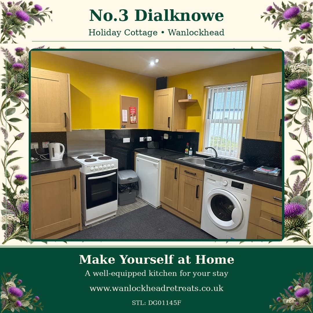 No.3 Dialknowe – Cosy 3-Bed Retreat in Scotland’s Highest Village in Wanlockhead, Dumfries and Galloway — photo 3