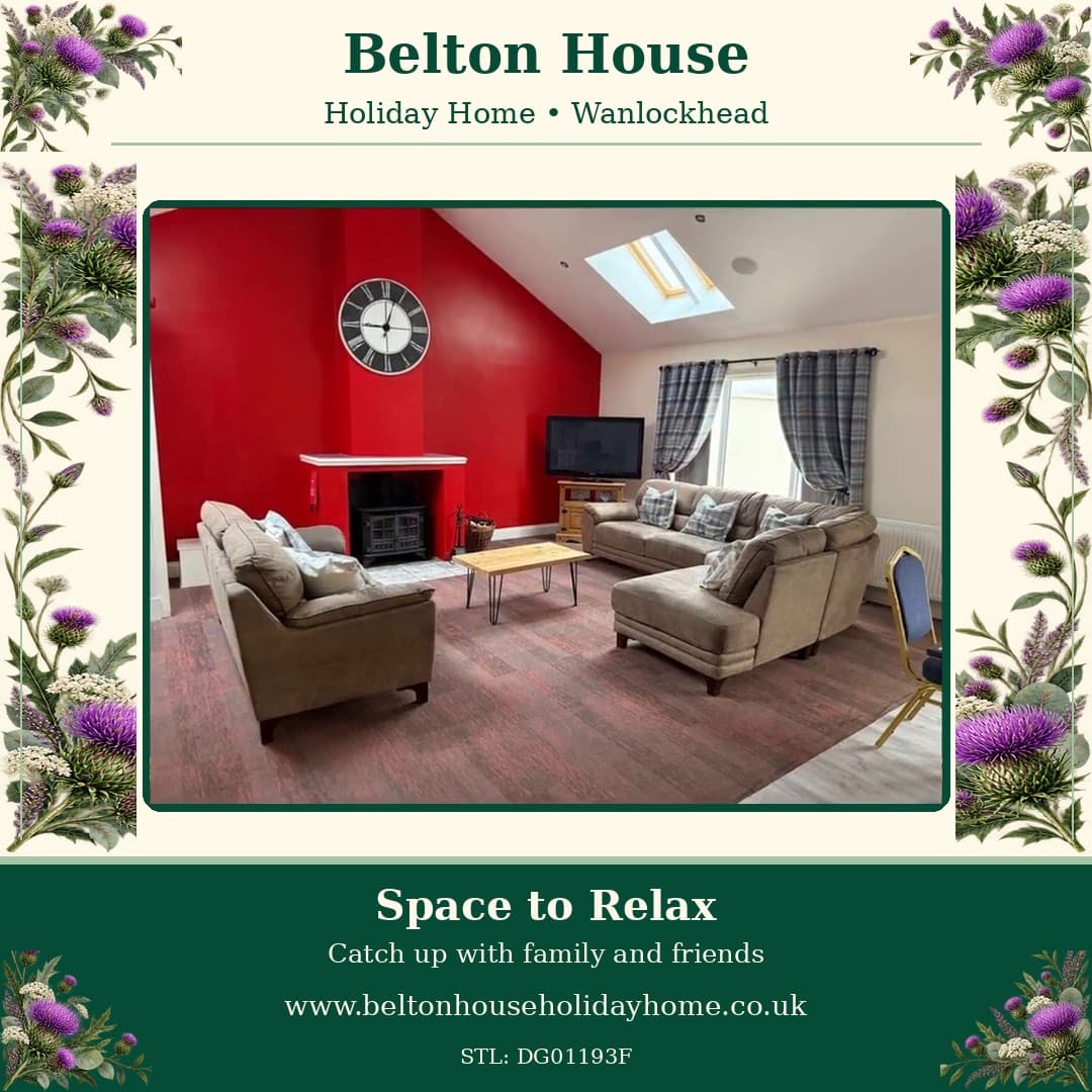 Belton House – Group Getaway with Pool & Hot Tub, Sleeps 20 in Wanlockhead, Dumfries and Galloway — photo 2