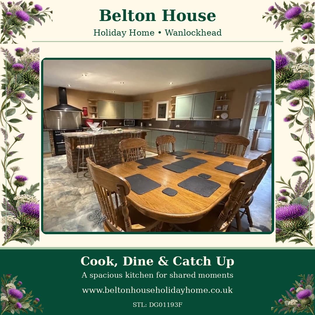 Belton House – Group Getaway with Pool & Hot Tub, Sleeps 20 in Wanlockhead, Dumfries and Galloway — photo 4