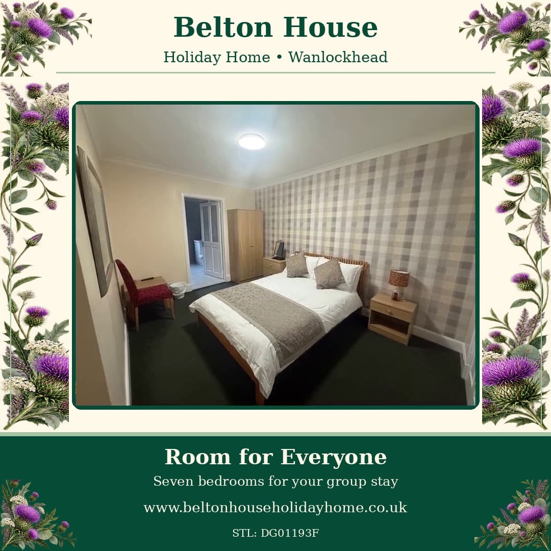 Belton House – Group Getaway with Pool & Hot Tub, Sleeps 20 in Wanlockhead, Dumfries and Galloway — photo 13